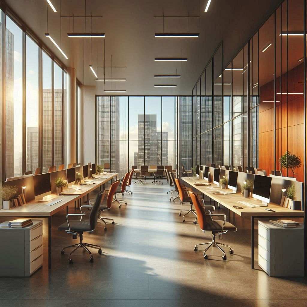 团队跨楼层协作对异地协作组的写字楼办公金融公司合规接待会形成哪些连锁影响